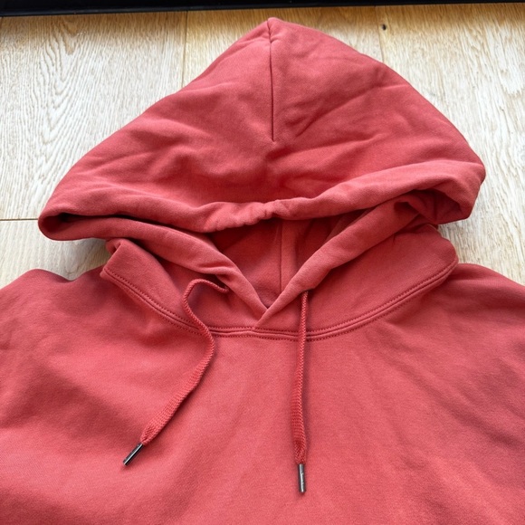 UNIQLO ORANGE SWEAT PULLOVER HOODIE - XL - Picture 6 of 11